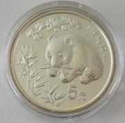 China 5 Yuan 1998 Panda