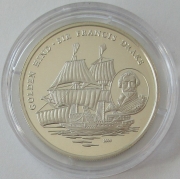 Benin 1000 Francs 2003 Schiffe Golden Hind