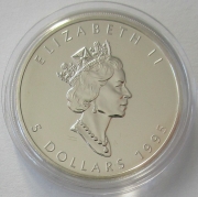 Kanada 5 Dollars 1995 Maple Leaf