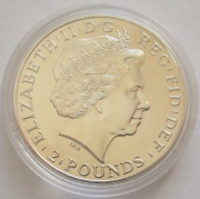 United Kingdom 2 Pounds 2011 Britannia 1 Oz Silver