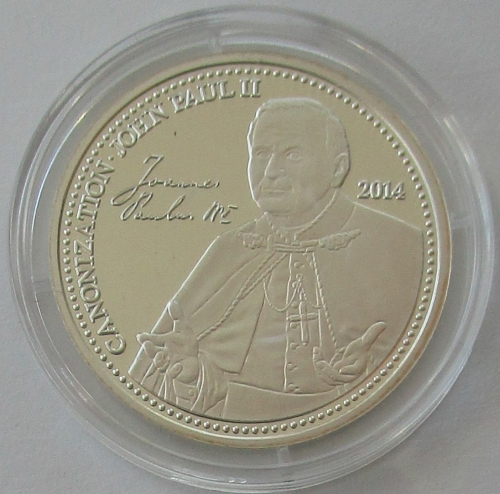 Samoa 1 Tala 2014 Heiligsprechung Papst Johannes Paul II.
