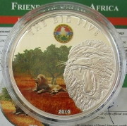 Elfenbeinküste 100 Francs 2010 Big Five Löwe