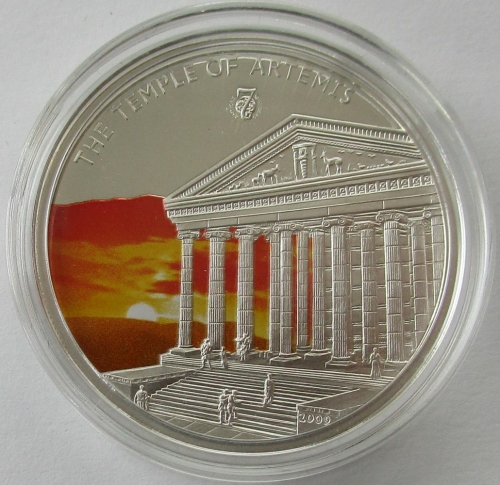 Palau 5 Dollars 2009 Weltwunder Tempel der Artemis in Ephesos