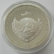Palau 5 Dollars 2009 Weltwunder Tempel der Artemis in...