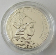 United Kingdom 2 Pounds 2021 Britannia 1 Oz Silver BU