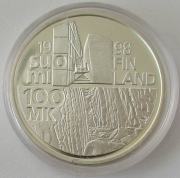 Finnland 100 Markkaa 1998 Alvar Aalto PP