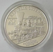 Österreich 20 Euro 2007 Eisenbahn Südbahn Wien-Triest