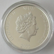 Niue 2 Dollars 2022 Disney 90 Jahre Goofy