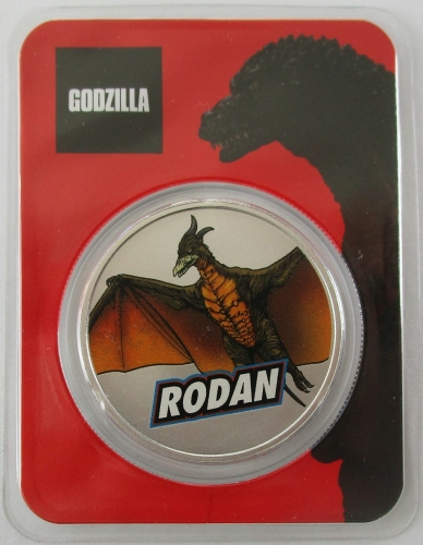 Niue 2 Dollars 2024 Godzilla Rodan