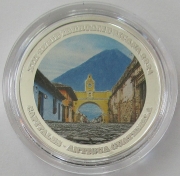 Guatemala 1 Quetzal 2024 Ibero-America Capitals Antigua Silver