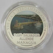 Nicaragua 10 Cordobas 2024 Iberoamerika Hauptstädte...