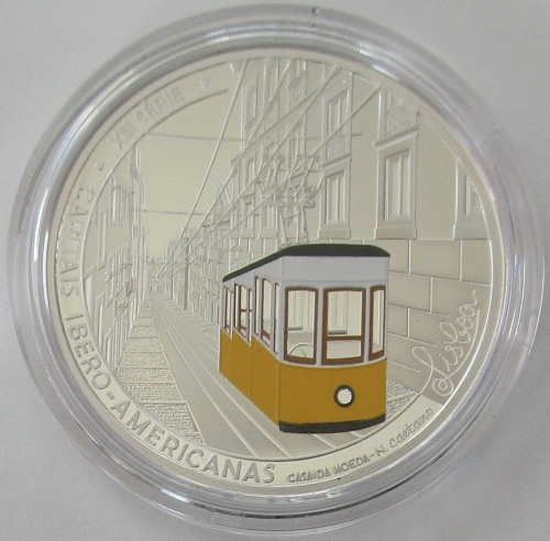 Portugal 7.50 Euro 2024 Ibero-America Capitals Lisbon Silver Proof