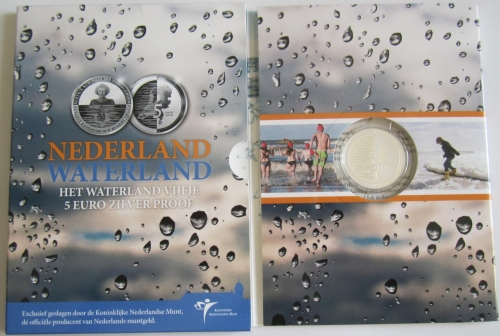 Niederlande 5 Euro 2010 Wasser PP