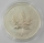 Canada 5 Dollars 2014 Maple Leaf World Money Fair Privy 1 Oz Silver