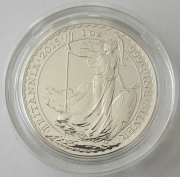 United Kingdom 2 Pounds 2015 Britannia 1 Oz Silver BU
