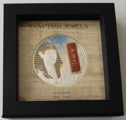 Fiji 50 Dollars 2012 Egyptian Jewels Hatshepsut