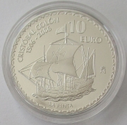 Spanien 10 Euro 2006 Christoph Kolumbus La Pinta (lose)