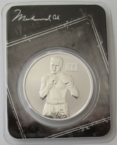 Niue 2 Dollars 2023 Muhammad Ali 1 Oz Silver