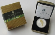 Australien 1 Dollar 2008 Kookaburra Gilded