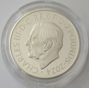 Großbritannien 2 Pounds 2024 City Views Paris PP