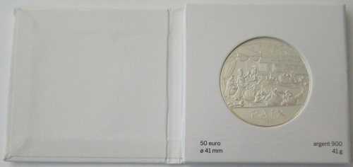 Frankreich 50 Euro 2015 Asterix Paix Bankett