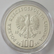 Polen 100 Zlotych 1978 Adam Mickiewicz