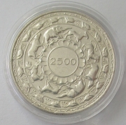 Ceylon 5 Rupees 1957 2500 Jahre Buddhismus
