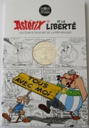 France 10 Euro 2015 Asterix Liberté Geriatrix Silver