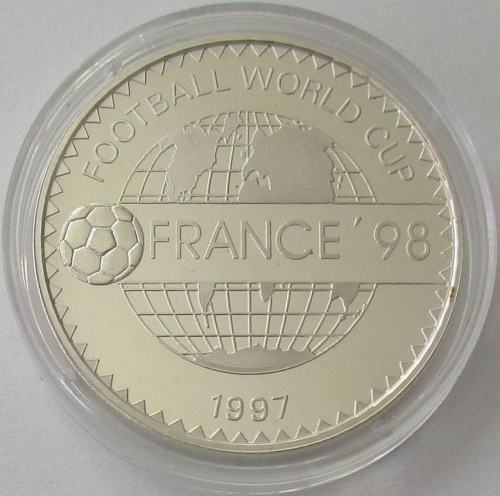 Mongolei 500 Tögrög 1997 Fußball-WM in Frankreich