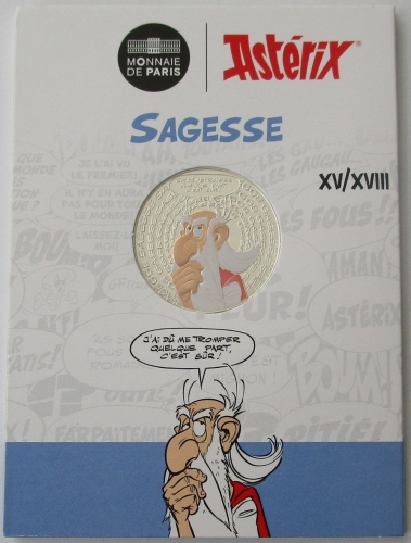 France 10 Euro 2022 Asterix Sagesse Silver