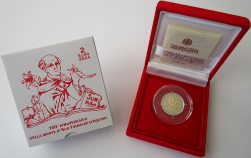 Vatican 2 Euro 2024 Thomas Aquinas Proof