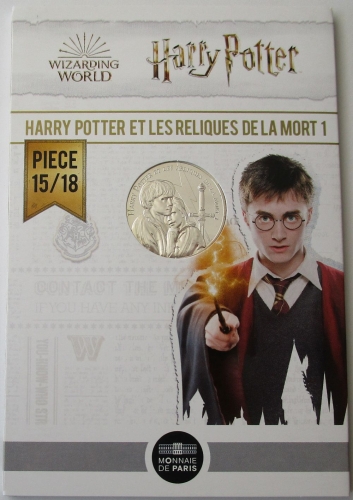 France 10 Euro 2021 Harry Potter and the Deathly Hallows – Part 1 Silver