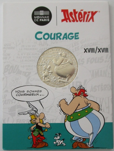 France 10 Euro 2022 Asterix Courage Silver