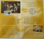 Österreich 5 Euro 2009 Europastern Joseph Haydn BU