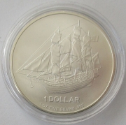 Cook Islands 1 Dollar 2011 Bounty 1 Oz Silver