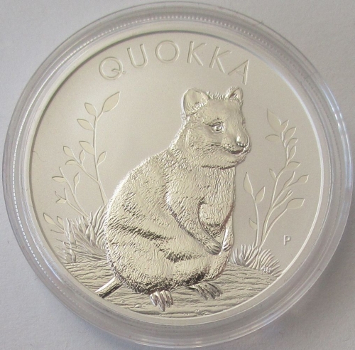 Australia 1 Dollar 2023 Quokka 1 Oz Silver