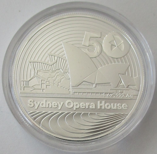 Australien 1 Dollar 2023 50 Jahre Sydney Opera House