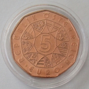Österreich 5 Euro 2016 Neujahr Neujahrskonzert