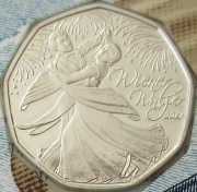 Österreich 5 Euro 2013 Neujahr Wiener Walzer BU