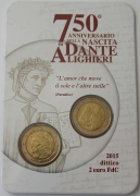 Italien 2 Euro 2015 Dante Alighieri BU