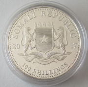 Somalia 100 Shillings 2017 Elefant