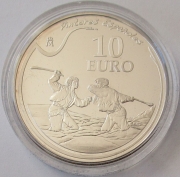 Spanien 10 Euro 2010 Maler Francisco de Goya "Duelo...