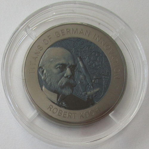 Ghana 2 Cedis 2022 Titans of German Innovation Robert Koch