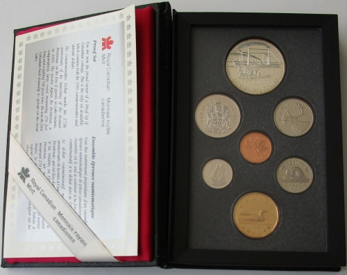 Canada Proof Coin Set 1991