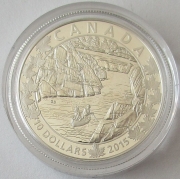 Kanada 10 Dollars 2015 Canoe Exquisite Ending