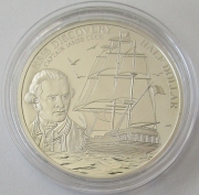 Nauru 1/2 Dollar 2017 Schiffe HMS Discovery von James Cook