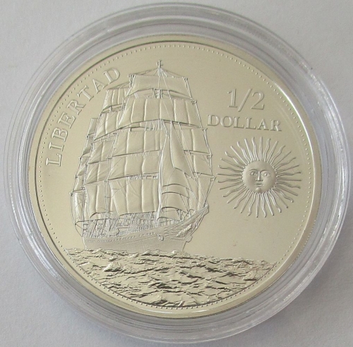 Fiji 1/2 Dollar 2018 Ships Libertad Silver