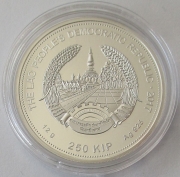 Laos 250 Kip 2017 Schiffe Dschunke von Marco Polo