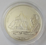 Djibouti 100 Francs 2017 Schiffe Fram von Roald Amundsen