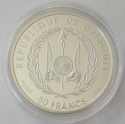 Djibouti 50 Francs 2019 Schiffe Omega
